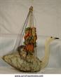 Swan Boat wire wrapped Victorian Large - German